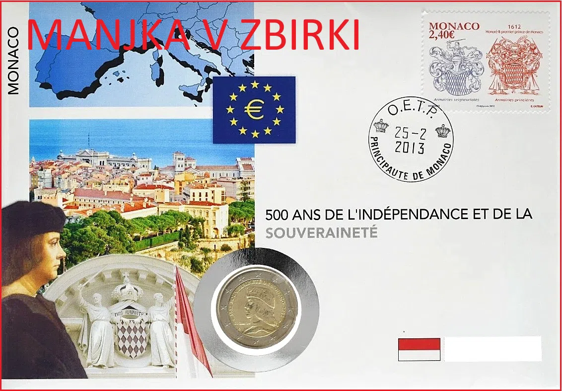 500. OBLETNICA SUVERENOSTI MONAKA - LUCIEN I. GRIMALDI